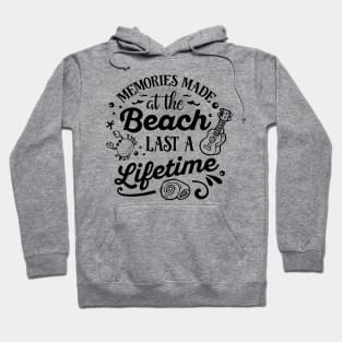 Summer Beach vibes Memories Hoodie